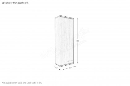 Graz von Wiemann - Einzelbett Erle teilmassiv 90x200 cm