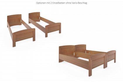 Graz von Wiemann - Einzelbett Erle teilmassiv 90x200 cm