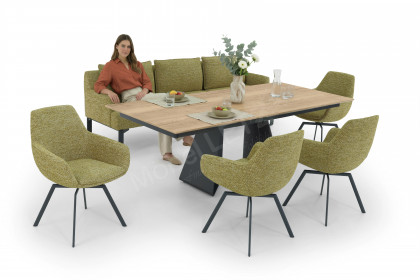 Lucca von SCHÖNER WOHNEN - Esstisch Halifax Eiche Natur