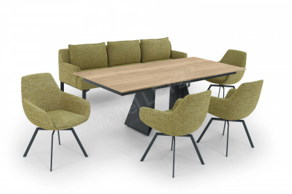 Lucca von SCHÖNER WOHNEN - Esstisch Halifax Eiche Natur