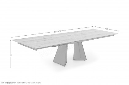 Lucca von SCHÖNER WOHNEN - Esstisch Halifax Eiche Natur