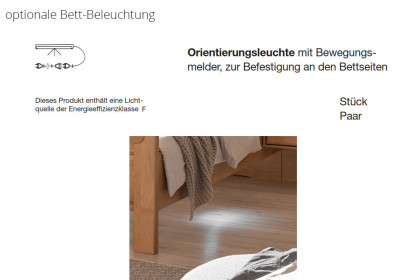 Graz von Wiemann - Schlafzimmer-Set Erle teilmassiv