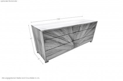 Soleil-sleeping von Sprenger Möbel - Bett mit Sonnenmotiv-Kopfteil