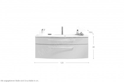 Speed von puris - Badezimmer in Kaschmir matt