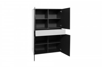 Colors von Mäusbacher - Highboard Glas weiß