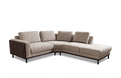 Concept-LE26 von Sit & More - Polsterecke links cappuccino-brown