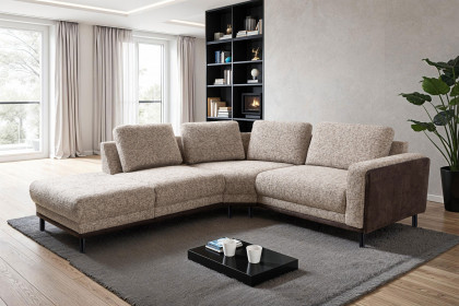 Concept-LE26 von Sit & More - Polsterecke rechts cappuccino-brown
