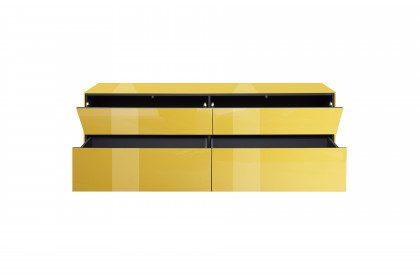 Colors von Mäusbacher - Lowboard Glas gelb