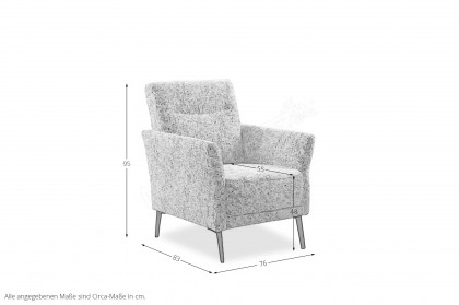 Talvi von Sit & More - Polstersessel ivory