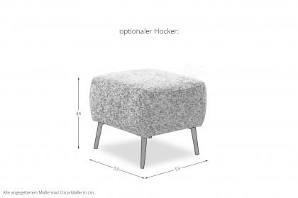 Talvi von Sit & More - Polstersessel ivory