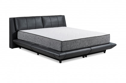 Midnight von ED-Lifestyle - Polsterbett 180 black-anthrazit