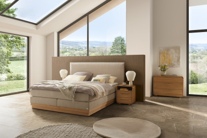 Comfort von Hasena - Boxspringbett Mary in Beige
