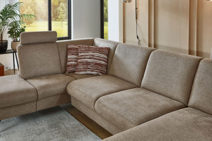 PP-PF25099 von Polipol - Wohnlandschaft Variante links mandel