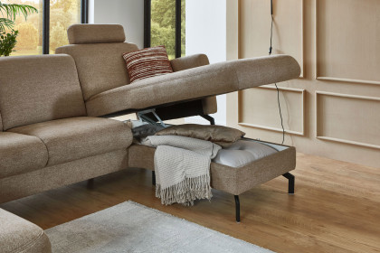 PP-PF25099 von Polipol - Wohnlandschaft Variante links mandel