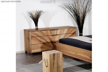 Soleil-sleeping von Sprenger Möbel - Doppelbett Sumpfeiche geölt