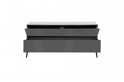 Colors von Mäusbacher - Lowboard 022-WP anthrazit mit Wendekeramikplatte