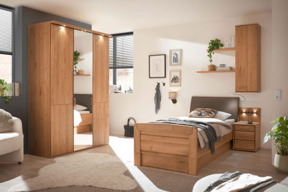 Graz von Wiemann - Single-Schlafzimmer mit Schubladenbett Erle