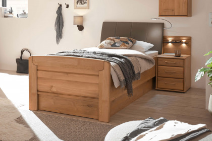 Graz von Wiemann - Single-Schlafzimmer mit Schubladenbett Erle