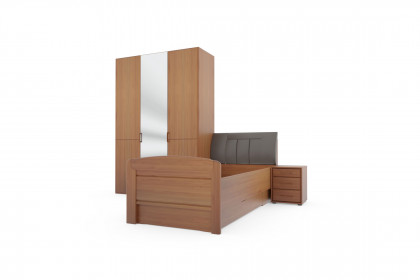 Graz von Wiemann - Single-Schlafzimmer mit Schubladenbett Erle