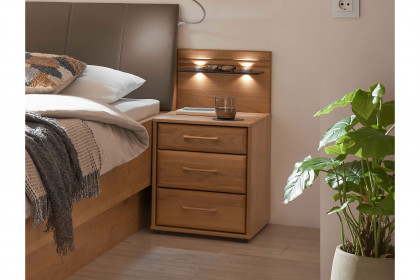 Graz von Wiemann - Single-Schlafzimmer mit Schubladenbett Erle