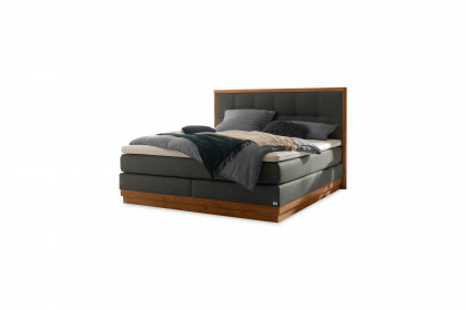 Comfort von Hasena - Boxspringbett Leona in Carbon