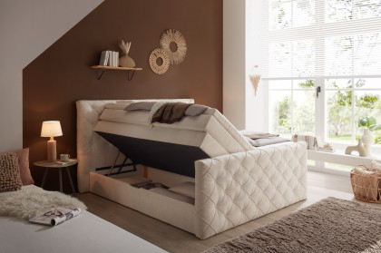 Lyon von ED-Lifestyle - Boxspringbett 180 ivory