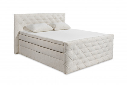 Lyon von ED-Lifestyle - Boxspringbett 180 ivory