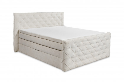 Lyon von ED-Lifestyle - Boxspringbett 180 ivory