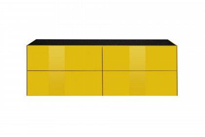 Colors von Mäusbacher - Lowboard 022-WP gelb mit Keramikplatte
