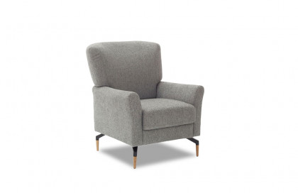 Amadeo von SCHÖNER WOHNEN - Polstersessel steel