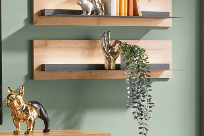 Deltona von set one by Musterring - Wandboard Eiche, Breite ca. 100 cm