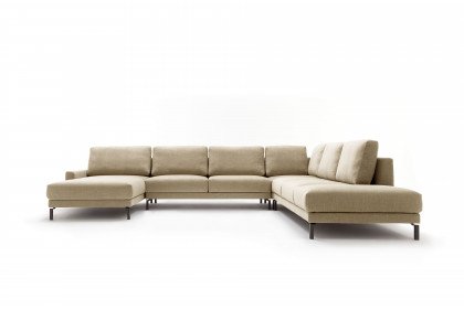 CR.450 von creation by Rolf Benz - Wohnlandschaft rechts beige