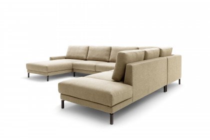 CR.450 von creation by Rolf Benz - Wohnlandschaft rechts beige