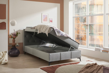 Cornwill von ED-Lifestyle - Polsterbett 120 grey