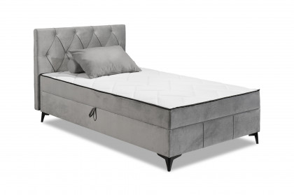 Cornwill von ED-Lifestyle - Polsterbett 120 grey