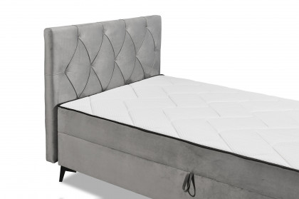 Cornwill von ED-Lifestyle - Polsterbett 120 grey