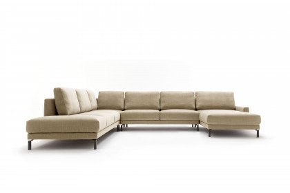 CR.450 von creation by Rolf Benz - Wohnlandschaft links beige