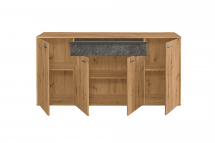 Deltona von set one by Musterring - Sideboard Eiche mit Sandstein