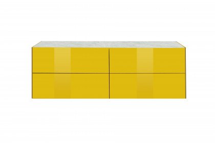 Colors von Mäusbacher - Lowboard 022-WP gelb mit Wendekeramikplatte
