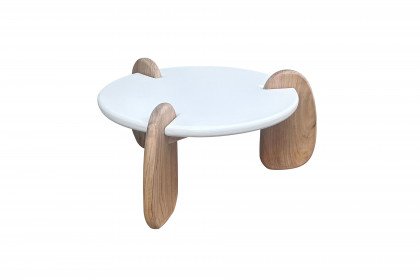 Holvik von SIT Möbel - Couchtisch mit Kalkputz/ Akazienholz
