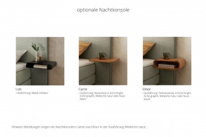 Comfort von Hasena - Boxspringbett Clara sage
