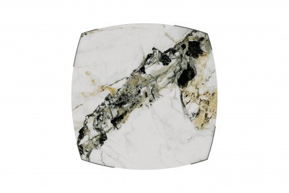 Carnac von Akante - Couchtisch Keramiktischplatte Marmoroptik Doro glänzend