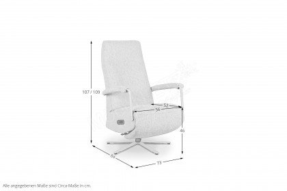FL 418 von Releazz - Ruhesessel clay