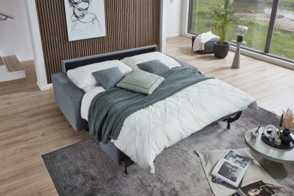 Phönix-Sleep von Nehl - Funktionssofa grau