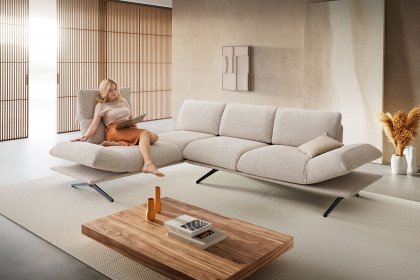 KOINOR Fieno - Eckcouch links creme