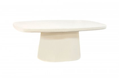 Holvik von SIT Möbel - Couchtisch Kalkputz, weiß