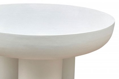 Holvik von SIT Möbel - Couchtisch groß Kalkputz, weiß