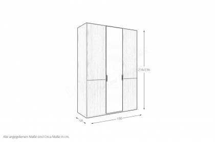 Graz von Wiemann - Senioren-Schlafzimmer Erle mit 2 Betten