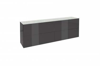 Colors von Mäusbacher - Lowboard 022-WP anthrazit mit Wendekeramikplatte