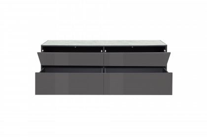 Colors von Mäusbacher - Lowboard 022-WP anthrazit mit Wendekeramikplatte